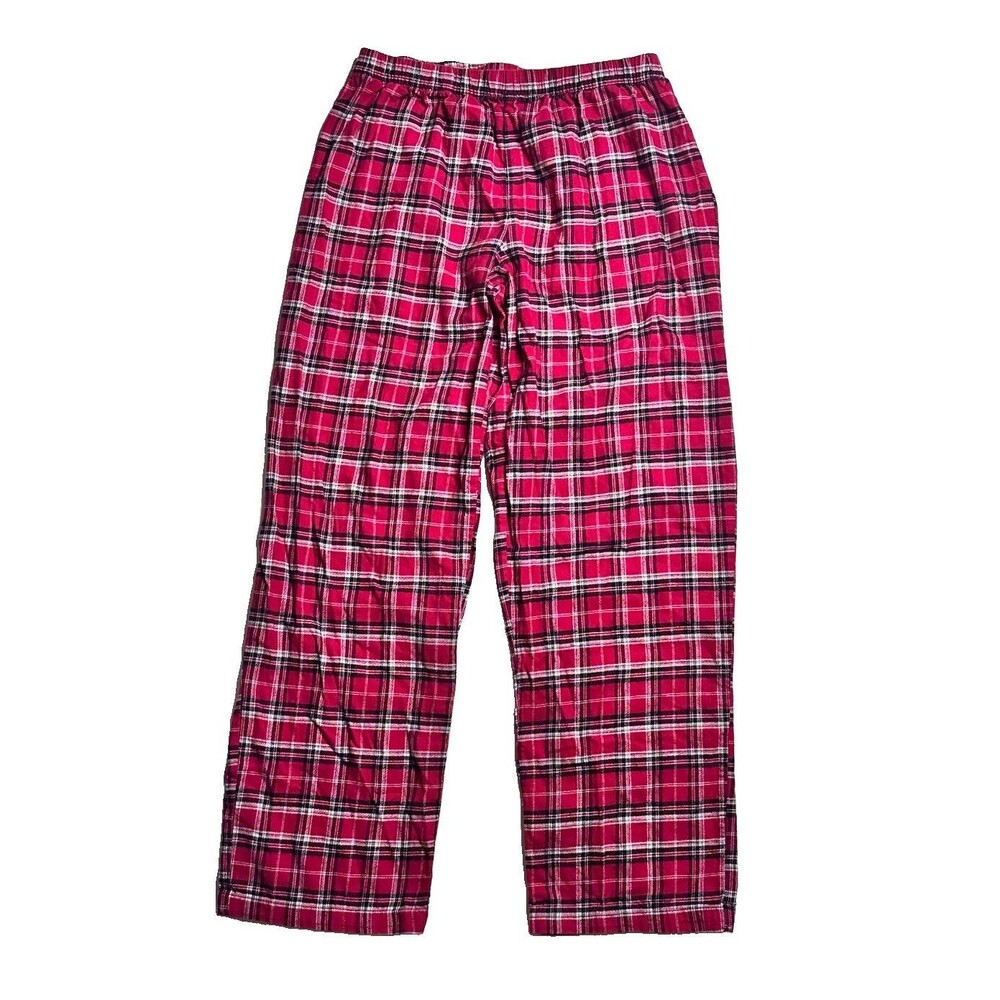 Charter Club Intimates Women’s Pajama Pants XS Red Plaid Sleepwear Lounge